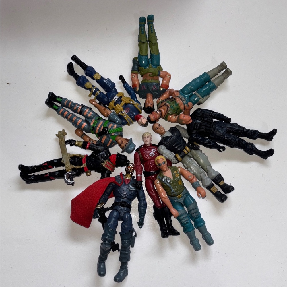 GI JOES Early 2000s GI Joe G.I.Joe Action Figures Y2K GIJOES COLLECTION - Picture 3 of 16